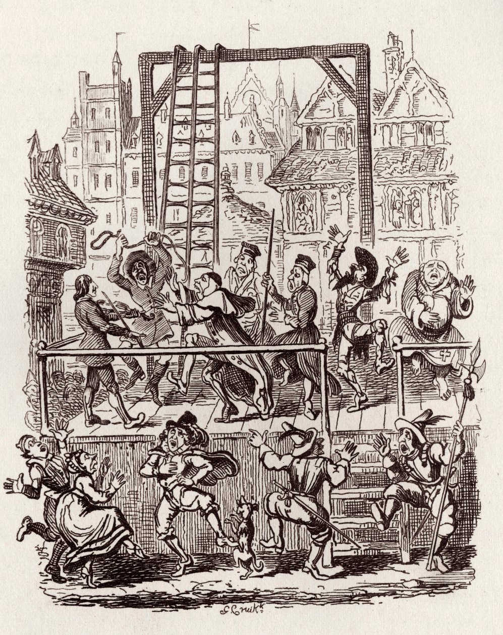 Brüder Grimm Kinder- und Hausmärchen von George Cruikshank