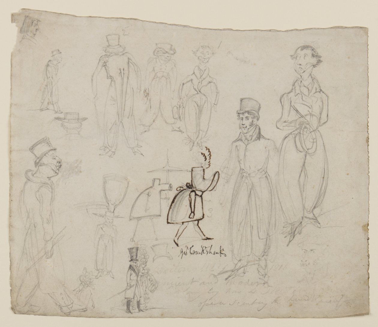 Charakterstudien von George Cruikshank