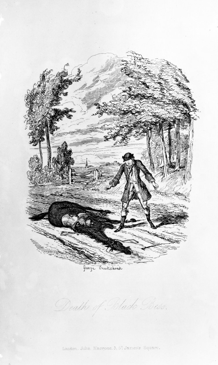 Tod von Black Bess, Illustration aus 