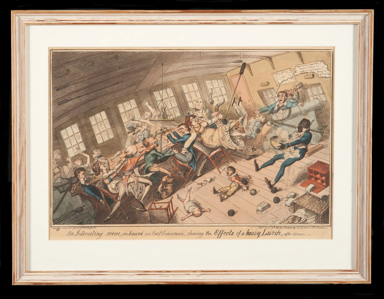 Salon in Bewegung von George Cruikshank