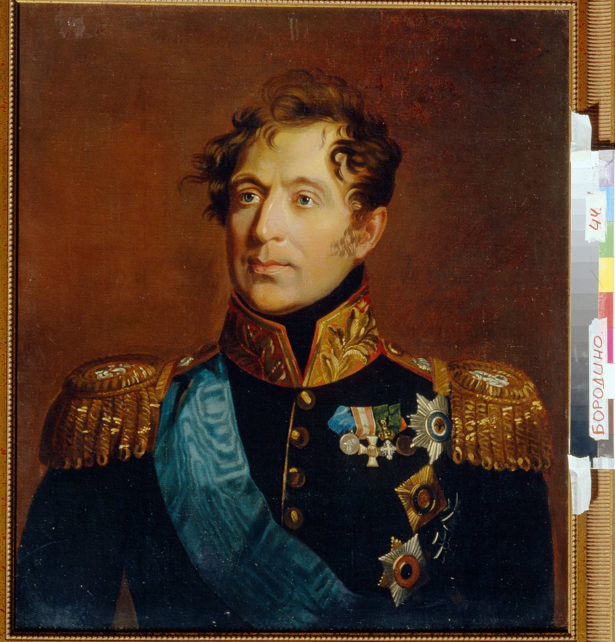 Porträt des Generals Graf Mikhail Miloradovich von George Dawe