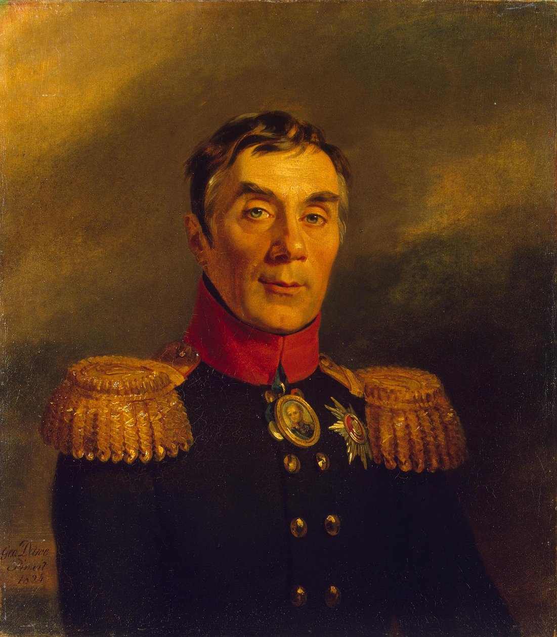 Porträt von Alexey A. Arakcheyev (1769-1834) von George Dawe