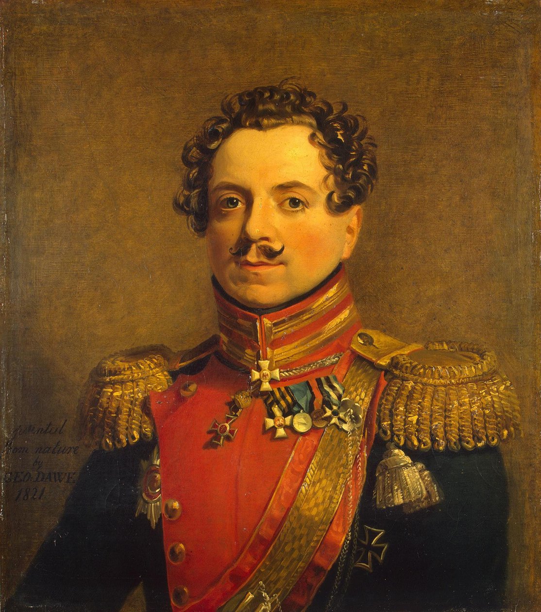 Porträt von Stepan S. Andrejewski (1782-1842) von George Dawe