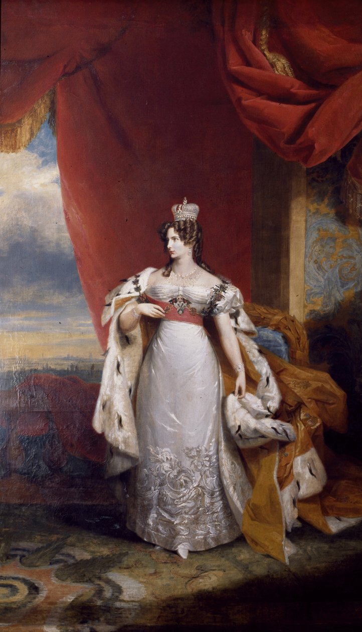 Porträt von Zarin Alexandra Feodorowna von Russland von George Dawe