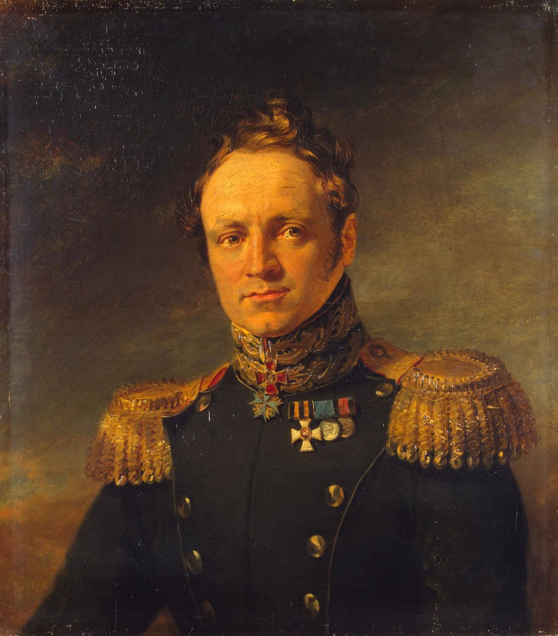Porträt von Yevgeny Alexandrovich Golovin von George Dawe