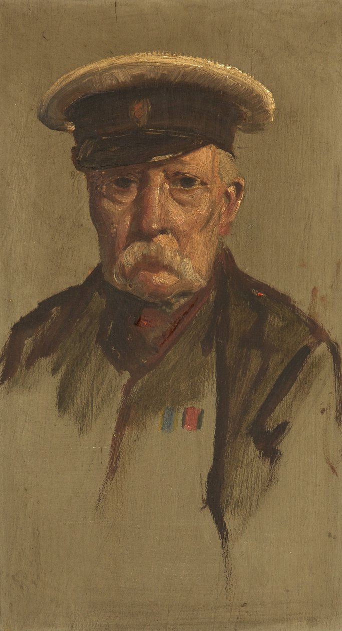 Porträt von J. Cole, 7., ca. 1920 von George Edmund Butler