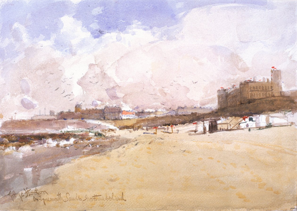 Auf den Tynemouth Sands von George Edward Horton