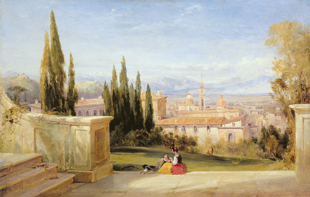 Italienische Landschaft von George Edwards Hering
