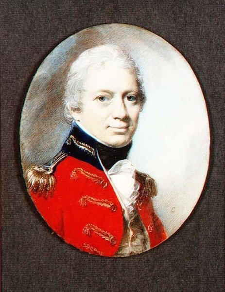 Miniatur von Oberstleutnant Robertson von George Engleheart