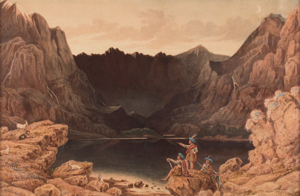 Loch Coruisk, Isle of Skye von George Fennel Robson