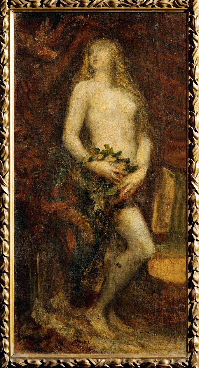 Eva verführt von George Frederic Watts