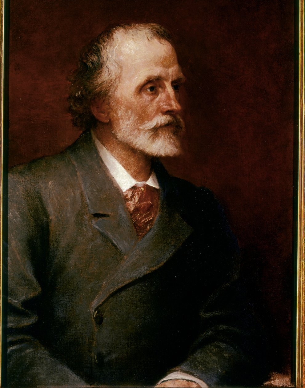 George MEREDITH, Porträt 1893 von George Frederic Watts