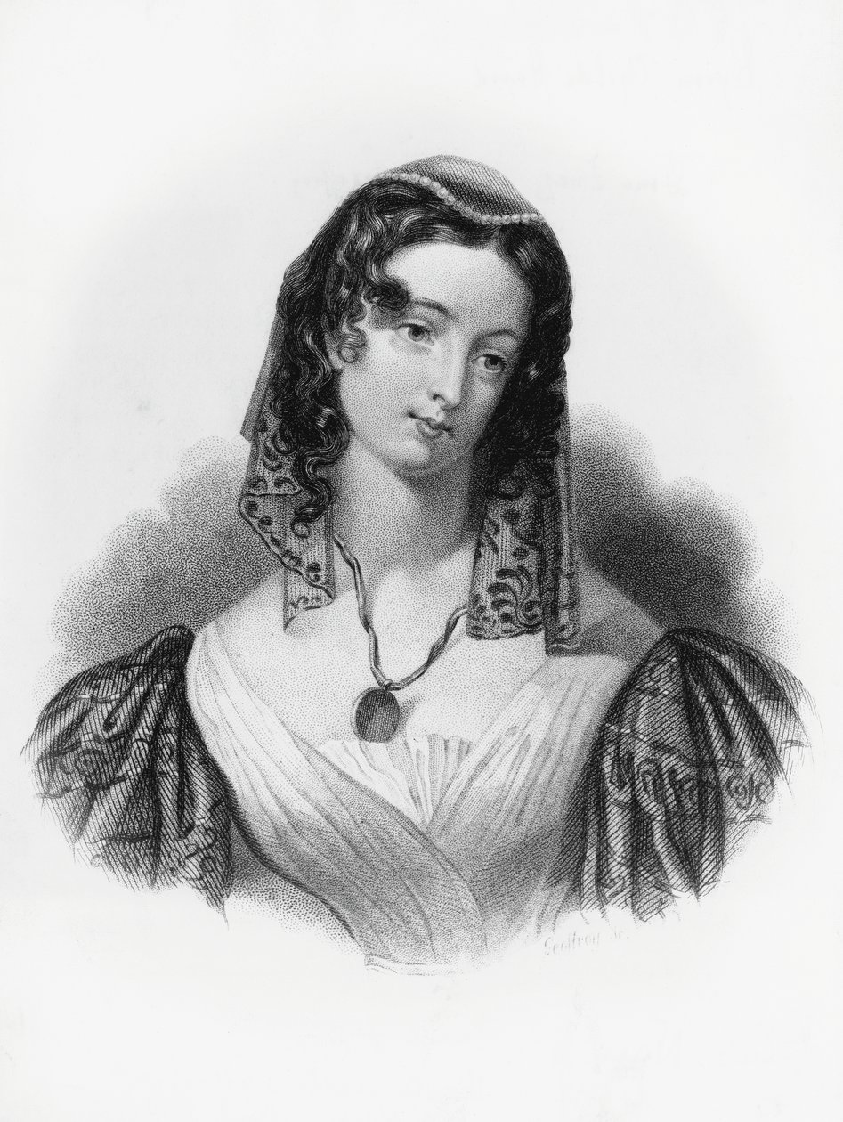 Inez, Illustration für Childe Harold