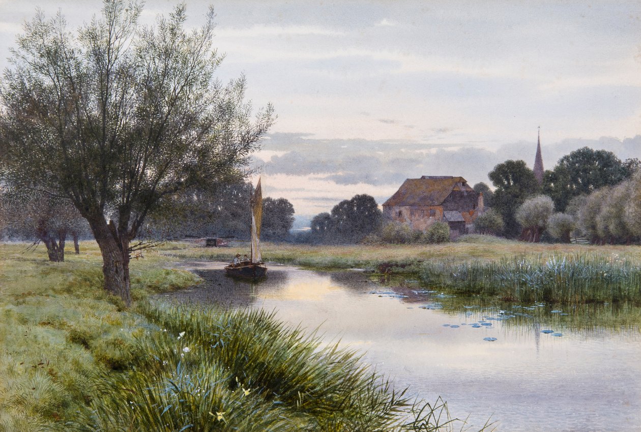 Segeln auf der Ouse bei Houghton von George Gordon Fraser