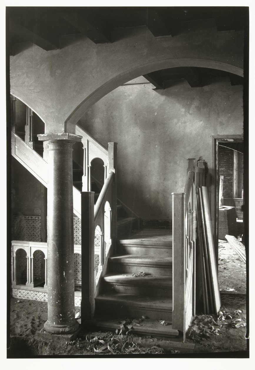 Die Halle des Hauses Inter Quercus in Aerdenhout, im Bau von George Hendrik Breitner