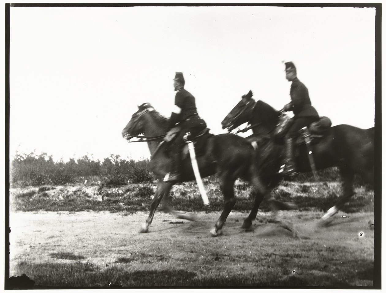 Gelbe Reiter der berittenen Artillerie von George Hendrik Breitner