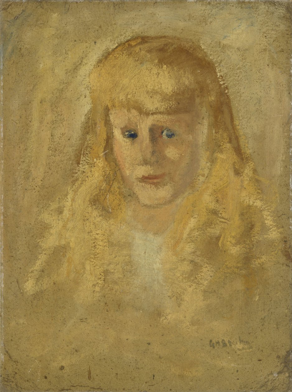 Marie Anne Henriette Breitner (geb. 1882-06-14), die Halbschwester des Malers von George Hendrik Breitner