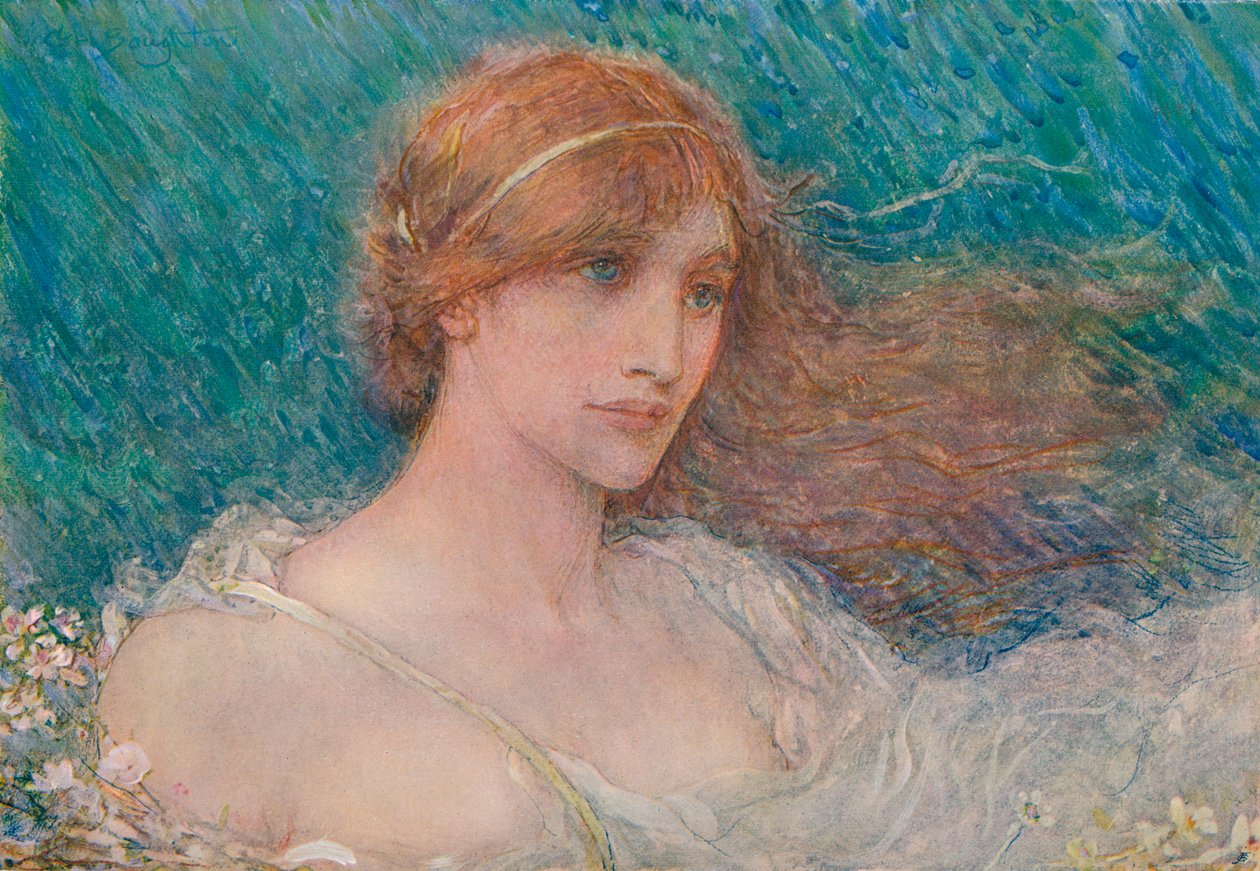 April, um 1850-1905, 1906 von George Henry Boughton