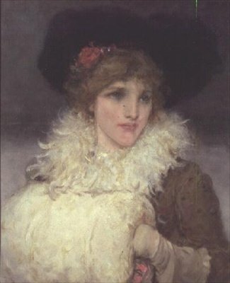 Porträt einer Frau, ca. 1895 von George Henry Boughton