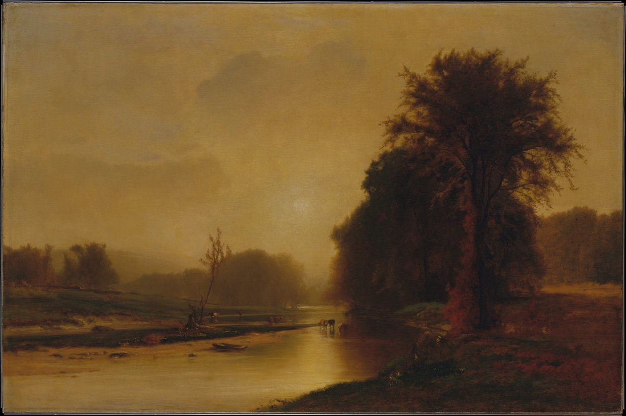 Herbstwiesen von George Inness