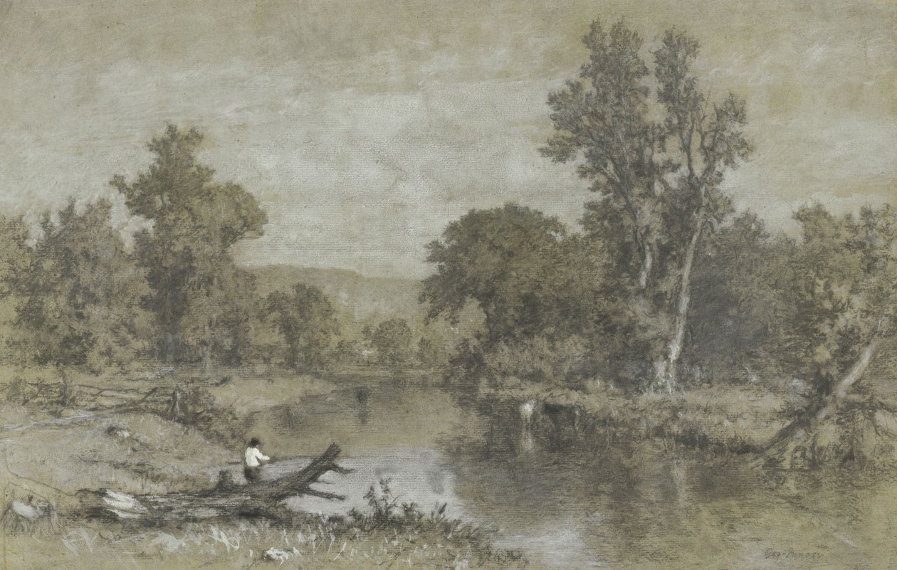 Milton, New York von George Inness