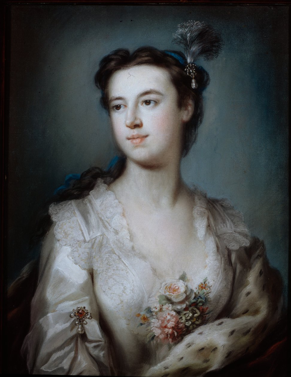 Porträt von Lady Dorothy Boyle, Gräfin von Euston von George Knapton