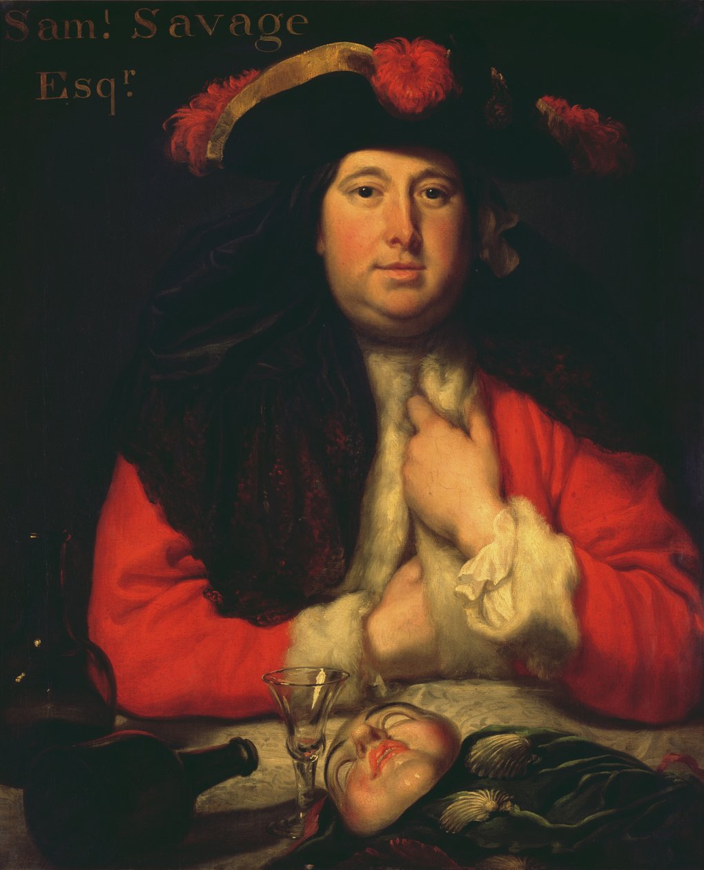 Samuel Savage Esq., 1744 von George Knapton