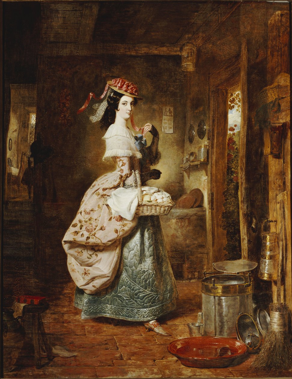 Die Dorfschönheit von George Lance