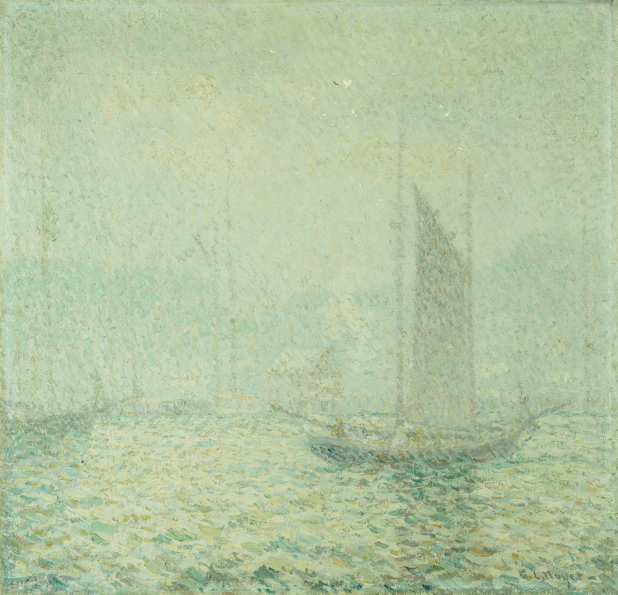Hafennebel von George Loftus Noyes