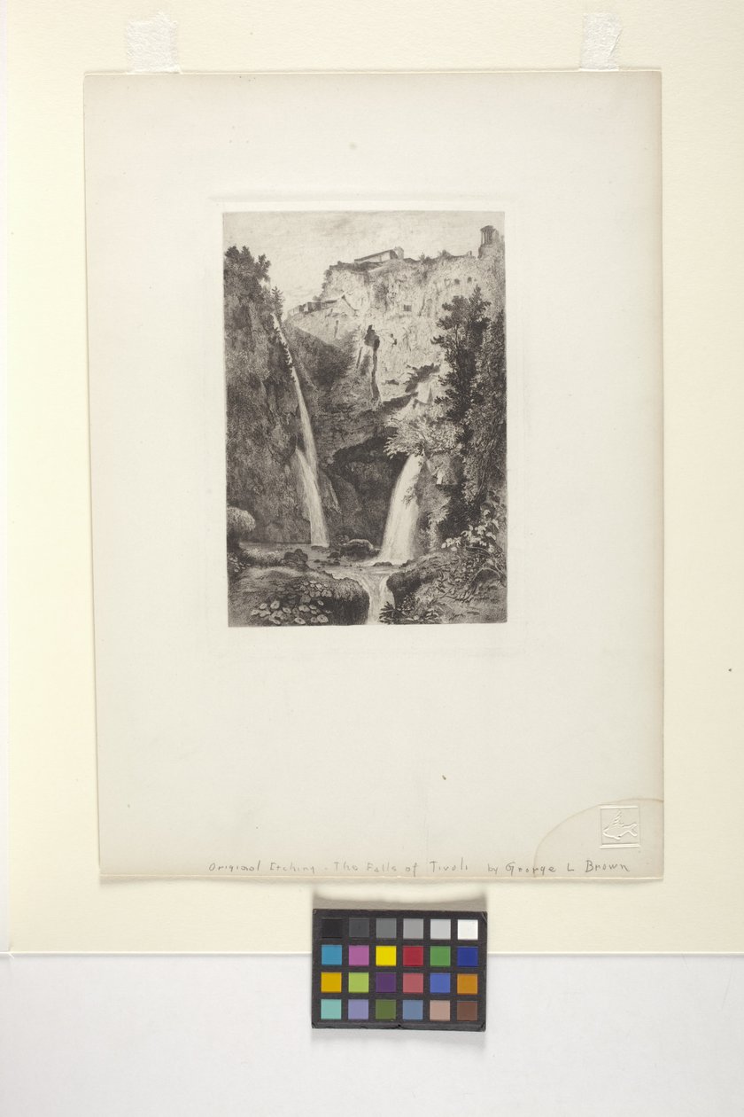 Die Wasserfälle von Tivoli von George Loring Brown