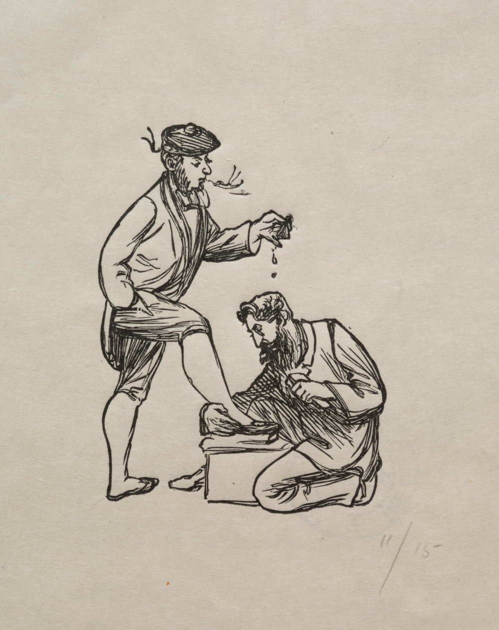 Hausphilosophie, 1863 von George Louis Palmella Busson Du Maurier