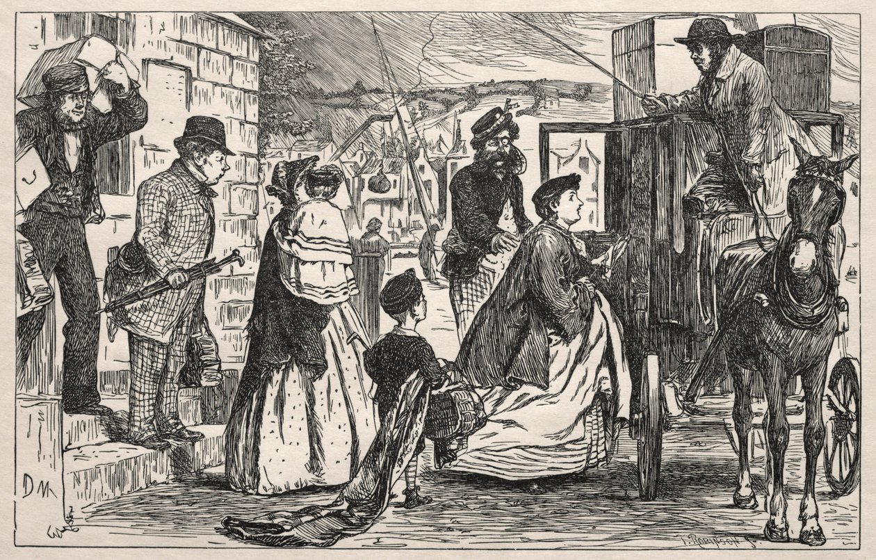 Unser brillanter Fehlschlag, 1865 von George Louis Palmella Busson Du Maurier