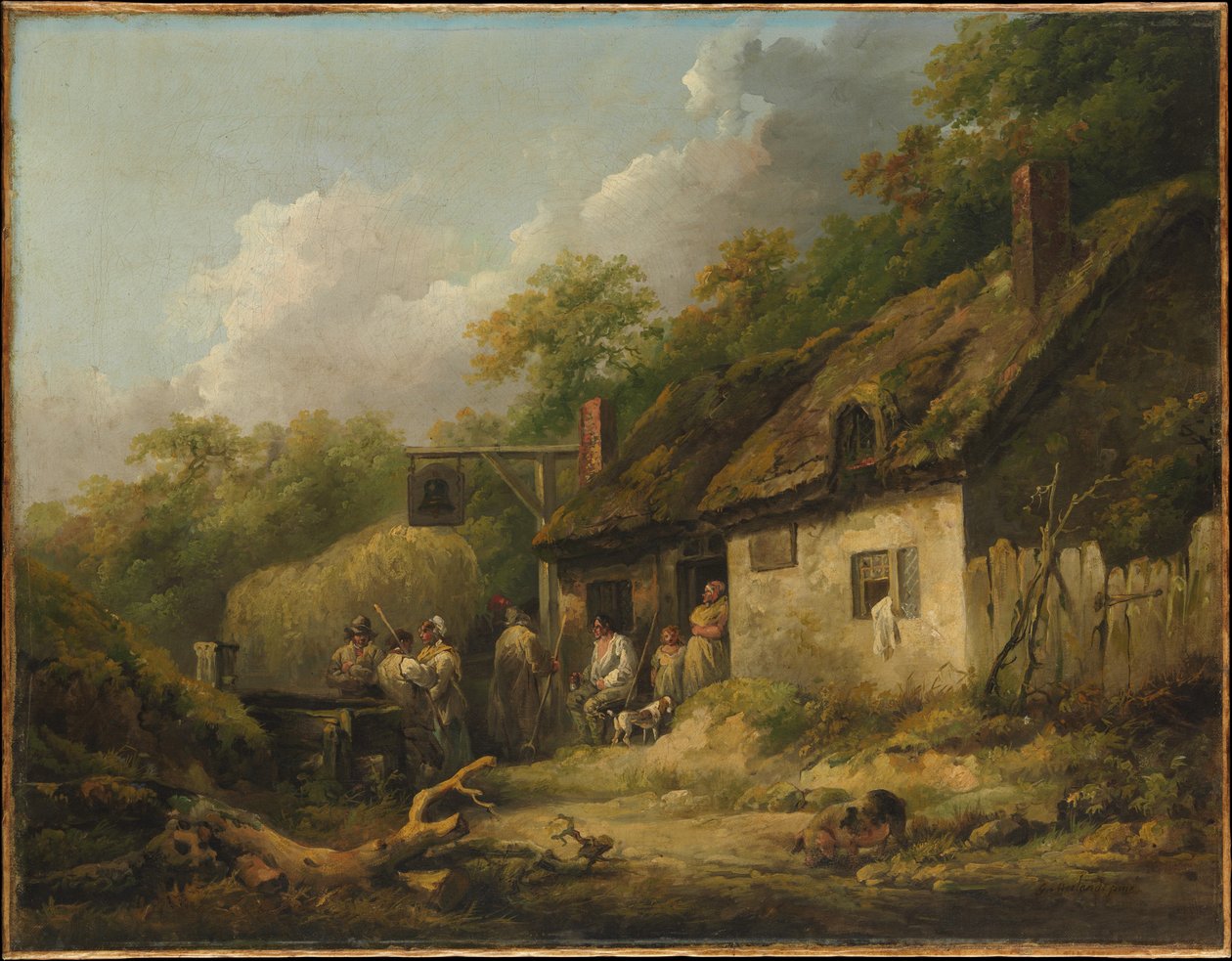 The Bell Inn von George Morland