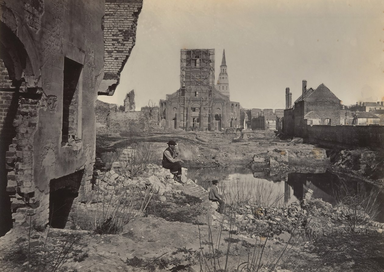 Ruinen in Charleston, South Carolina, 1860er von George N. Barnard