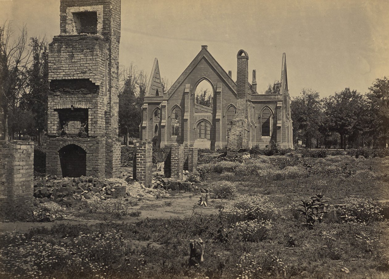 Ruinen in Columbia, South Carolina von George N. Barnard