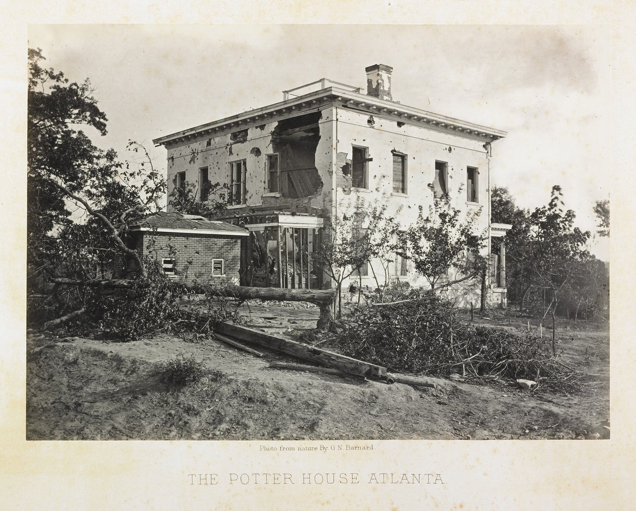 Das Töpferhaus, Atlanta von George N. Barnard