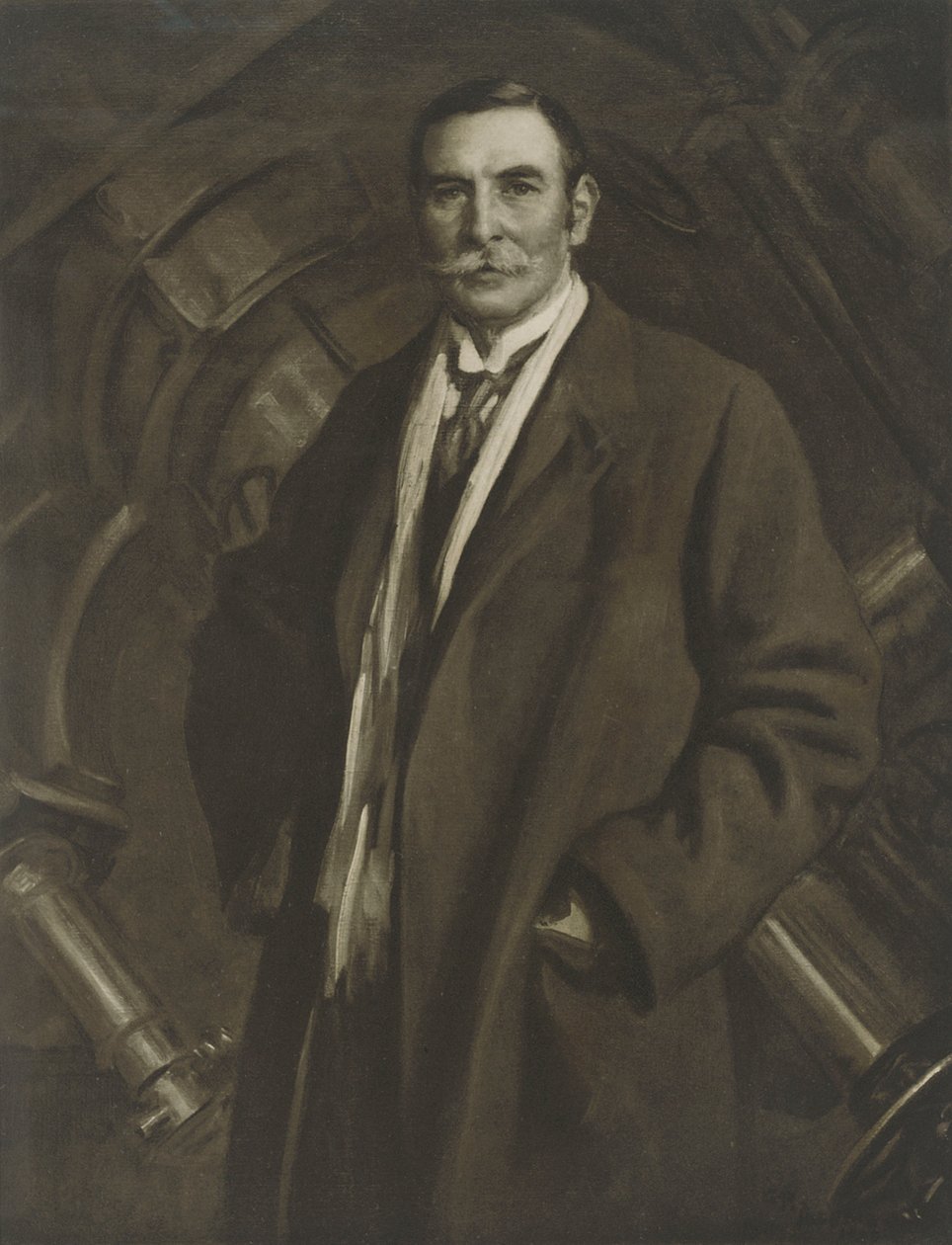 Sir William Henry Mahoney Christie, ca. 1911 von George Percy (after) Jacomb Hood