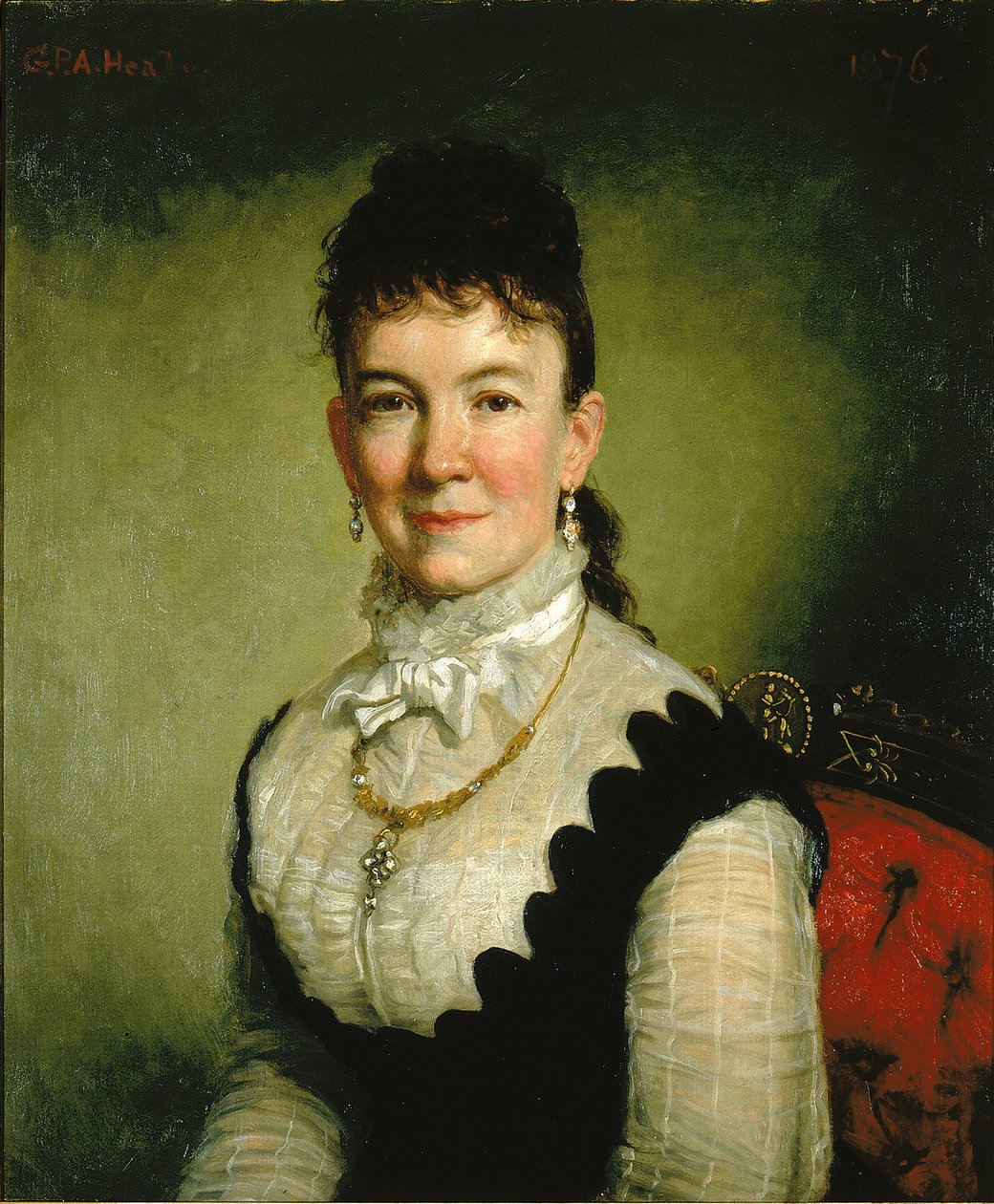 Mrs. Albert J. Myer Catherine Walden von George Peter Alexander Healy