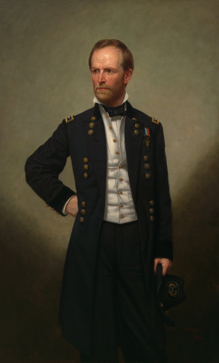 William T. Sherman von George Peter Alexander Healy