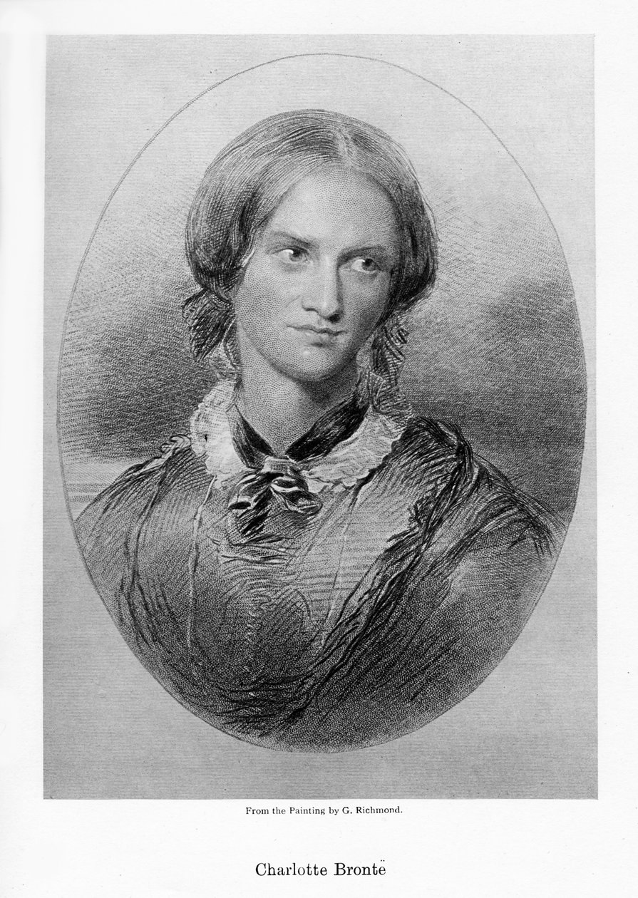 Charlotte Bronte, englische Schriftstellerin, 1850 von George Richmond
