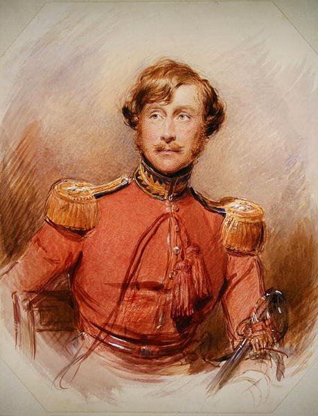 Porträt von Edward Charles Fletcher von George Richmond