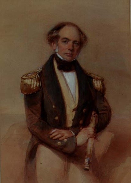 Porträt eines Kapitäns von George Richmond