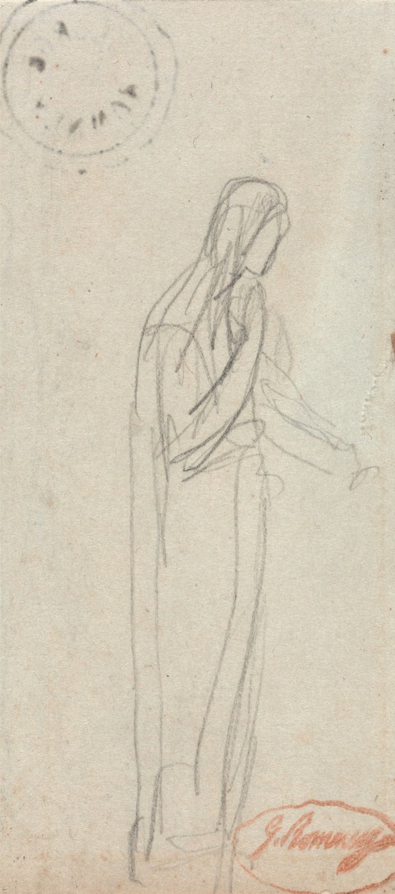 Stehende weibliche Figur von George Romney