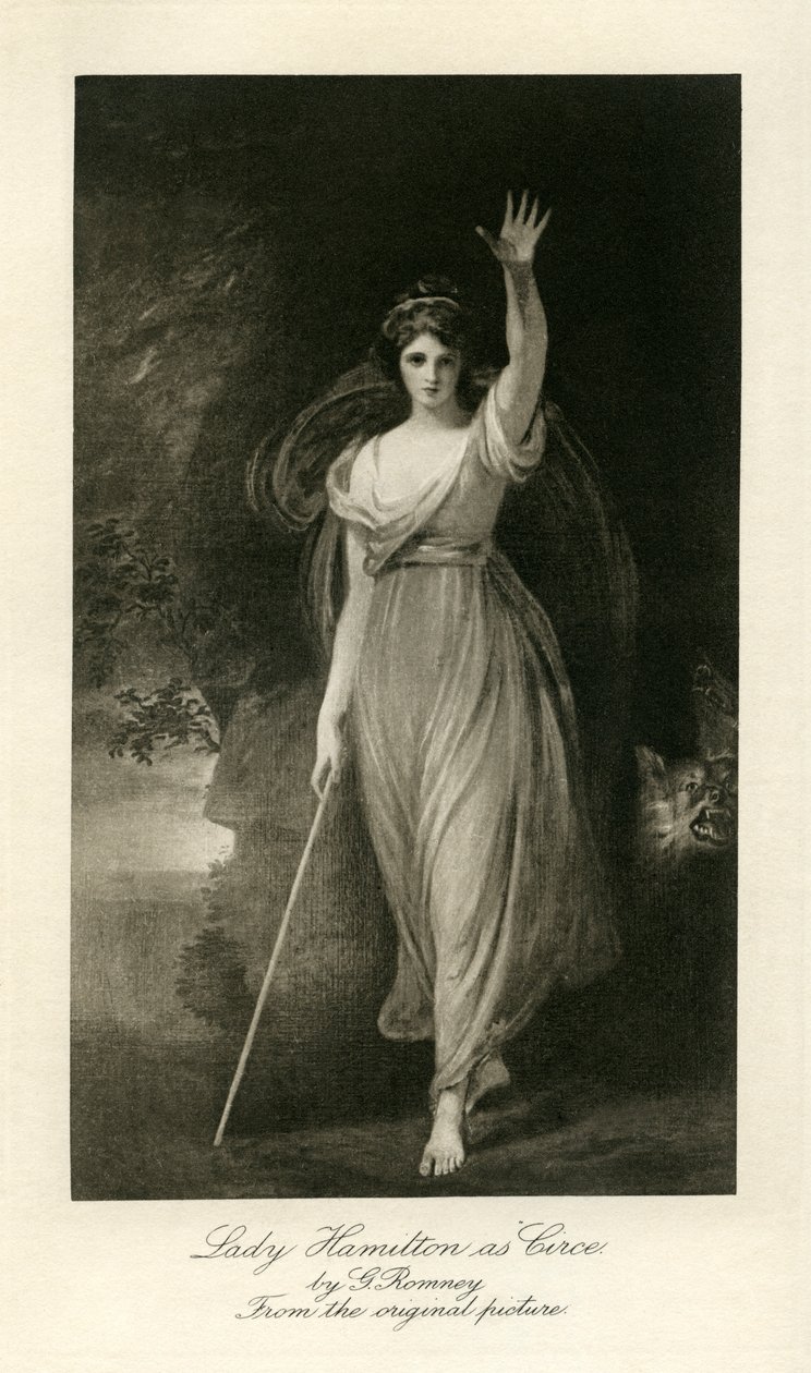 Emma Lady Hamilton von George Romney