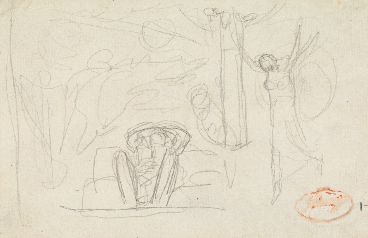 Figurenkompositionsstudie 38 von George Romney
