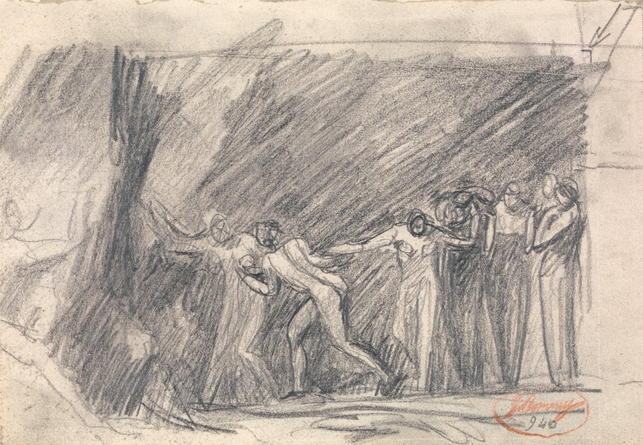 Figurenszene von George Romney