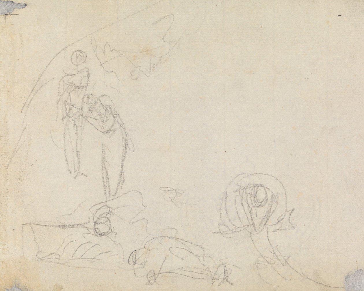 Figurenstudie 16 von George Romney