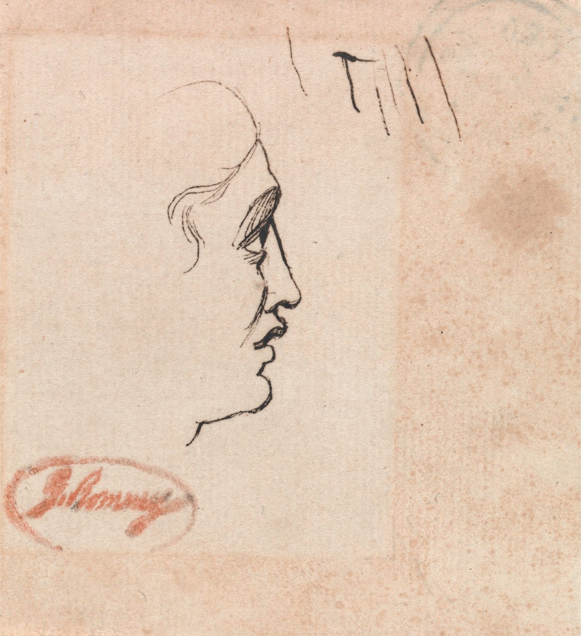 Kopf eines Jugendlichen von George Romney
