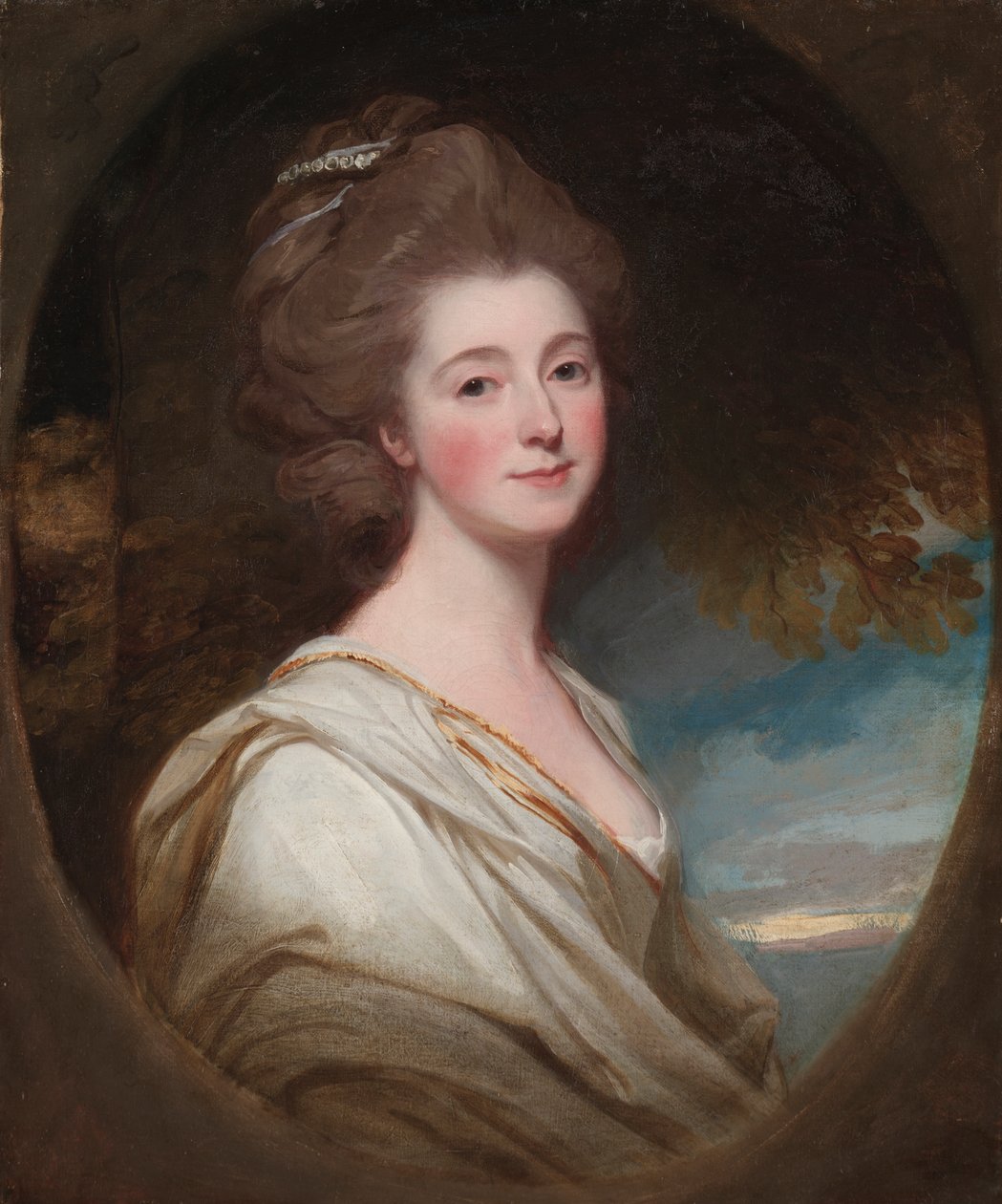 Porträt von Jane Hoskyns (um 1778-1780) von George Romney