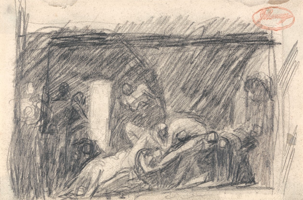 Gefängnisszene von George Romney